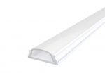 Slim Bendable Profile 18mm White Finish & Semi Clear Cover (1M)