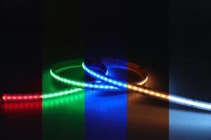 12mm RGBW Seamless COB LED Tape Strip 15W PRO