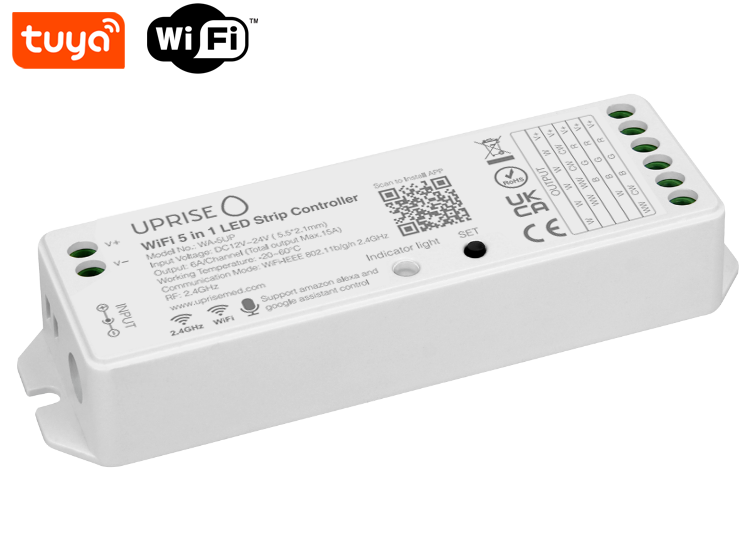 WA-5UP 5 in 1 Smart Wifi LED Tape Light Controller