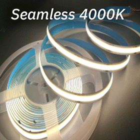 Seamless 4000K LED strip